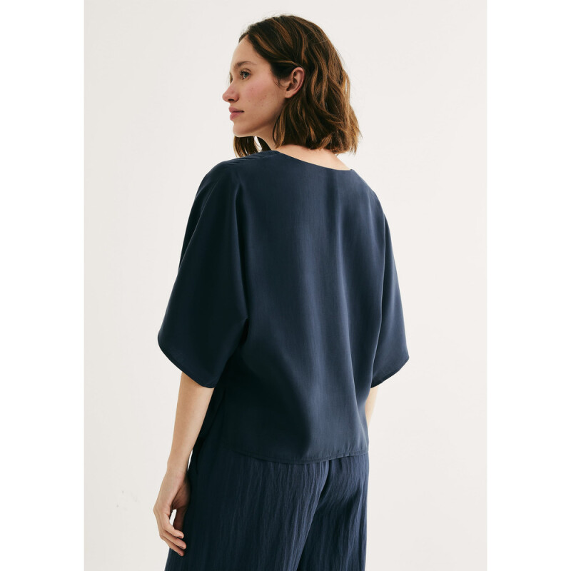 BLUSA MM FEM AZUL MARINHO
