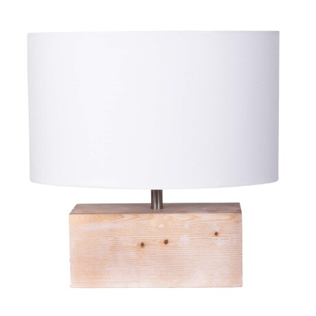 LÁMPARA DE MESA NATURAL/BEIGE MADERA ML249227