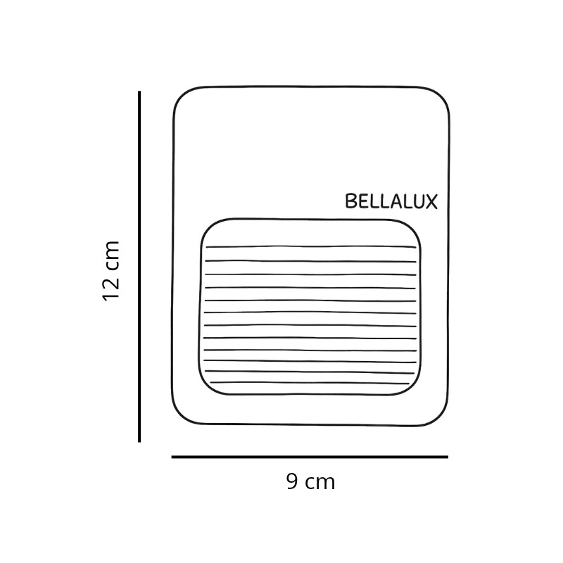 LUMINARIA EXTERIOR BELLALUX MARKER LIGHT Luminaria Exterior BELLALUX Marker Light LED 2W Negro