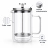 Cafetera Prensa Francesa Doble Pared 600 ml Acero Inoxidable Cafetera Prensa Francesa Doble Pared 600 ml Acero Inoxidable
