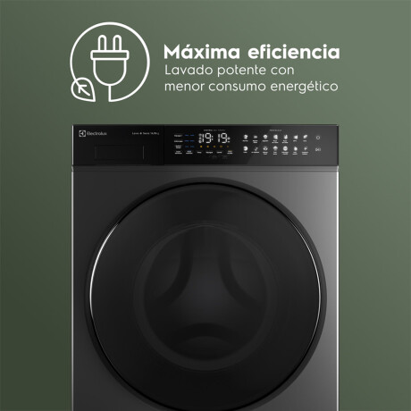 LAVASECARROPAS ELECTROLUX 14-KG-8-KG NEGRO ÓNIX EFLWD12O