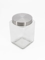 CONTENEDOR VIDRIO C/TAPA ROSCA TRANSPARENTE
