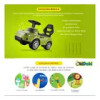 Buggy Jeep todo terreno para niños/as de 2 a 5 años Verde