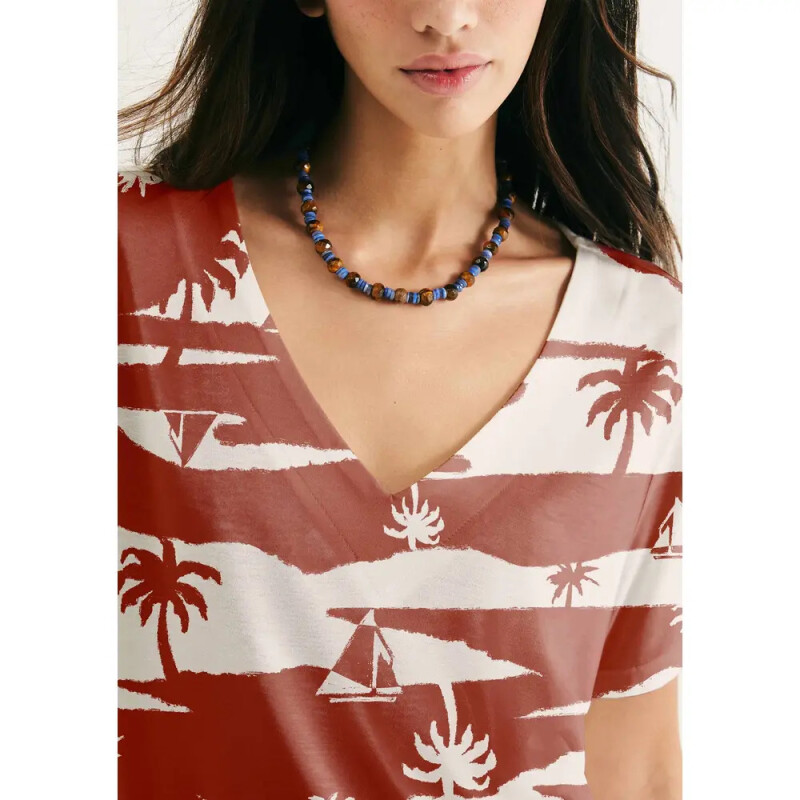 BLUSA MM FEM VERMELHO