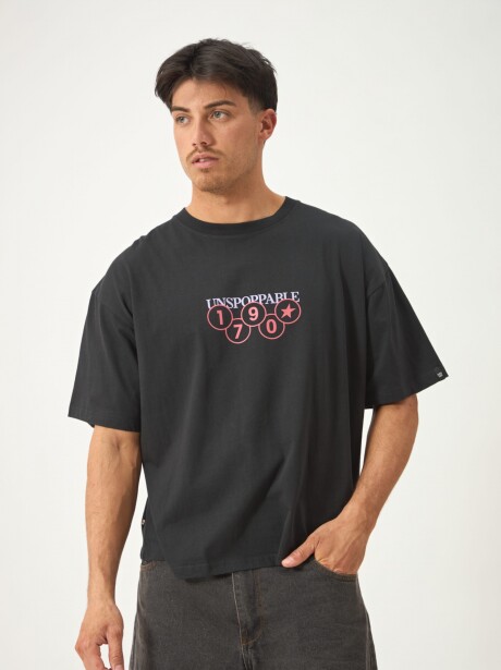 REMERA MOTION NEGRO