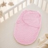 Sobre swaddle de dormir BUBA para bebe rosado
