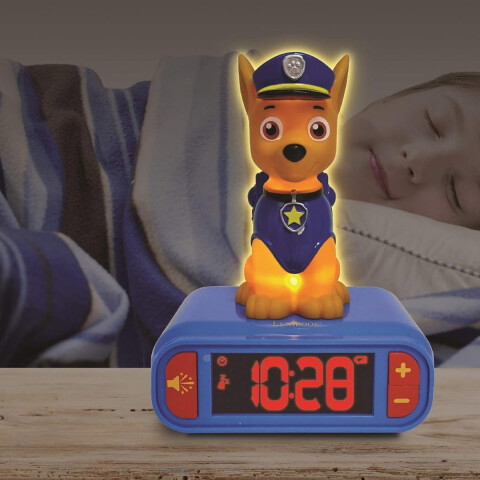 Reloj Despertador Digital 3D Lexibook Paw Patrol Azul