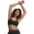 UA Crossback Low Bra-GRN BLK-008