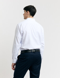 012675 CAMISA HARRINGTON LABEL Blanco