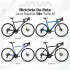 Bicicleta De Ruta Java Rápida 14v Talle M NEGRO