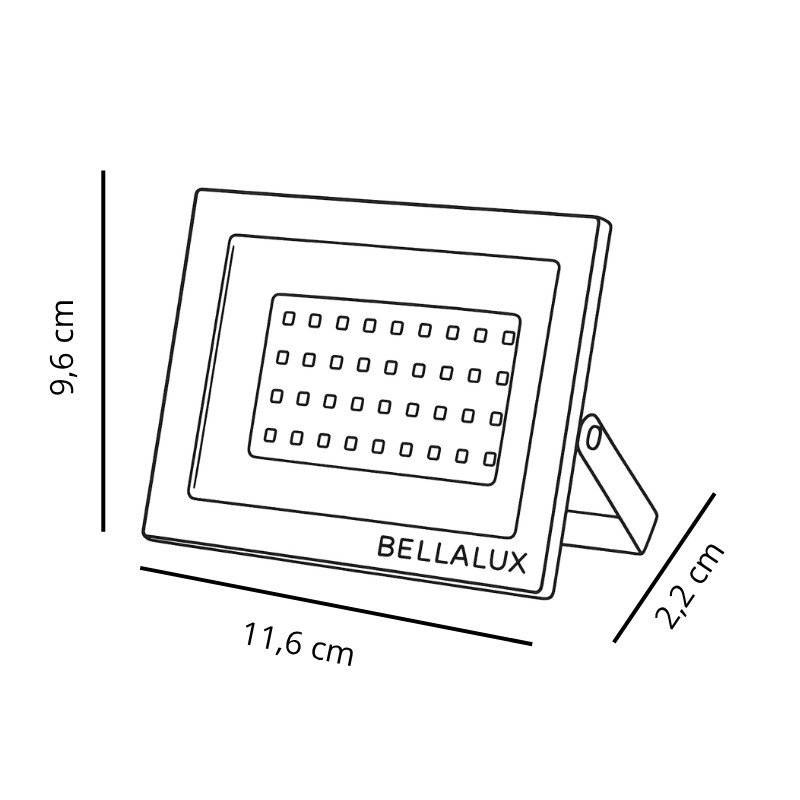 FOCO LED BELLALUX G6 30W Foco LED BELLALUX G6 30W Luz Calida