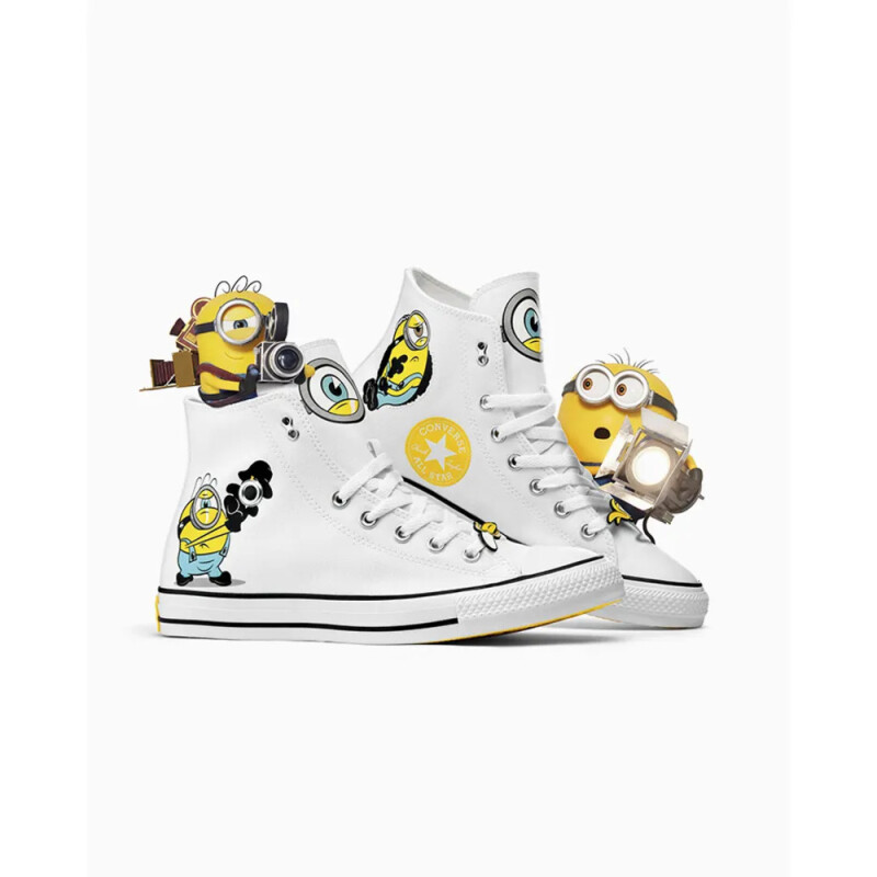 CTAS HI WHITE/YELLOW/WHITE WHITE/YELLOW/WHITE
