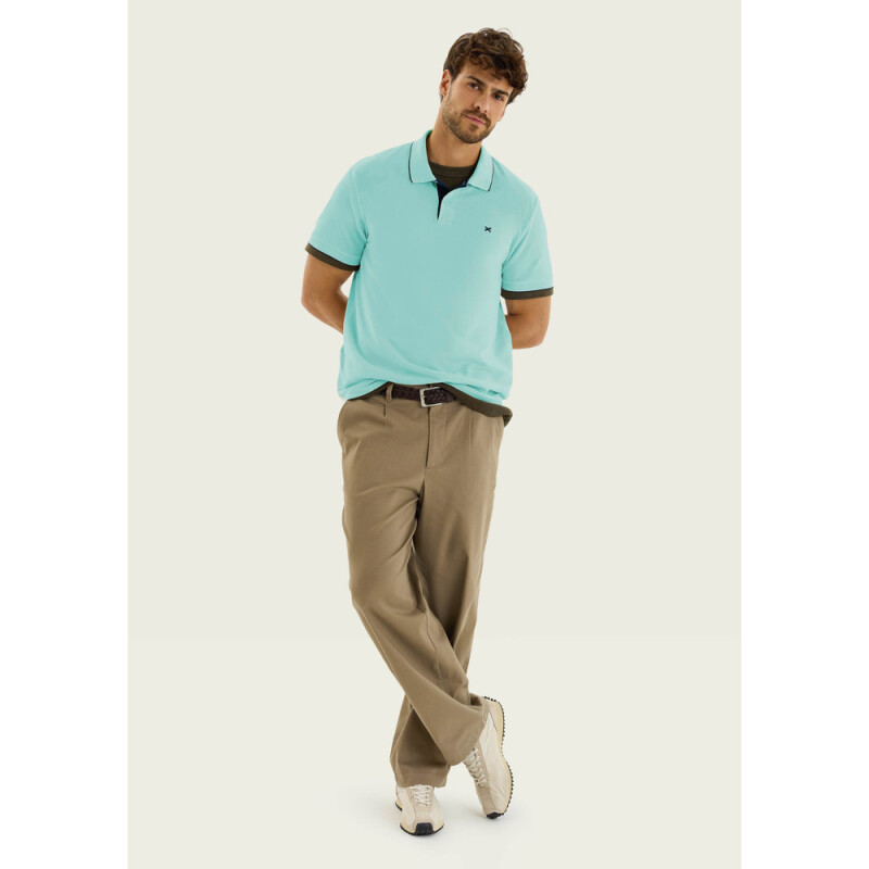 CAMISA POLO MM MASC VERDE