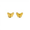 Abridores Mariposa-Oro 18k-Sin piedra-AB9507 sinpiedra