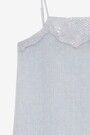 VESTIDO ENCAJE Gris