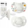 Set x2 chupete fisiologico Suavinex 0 a 6 M Park Blanco