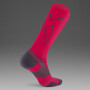 Medias Running Vectr Light Cushion Full Length Compression Unisex Hot Pink/grey
