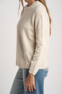 Sweater Lana Nácar