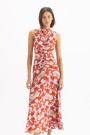 VESTIDO HIBISCUS Celeste