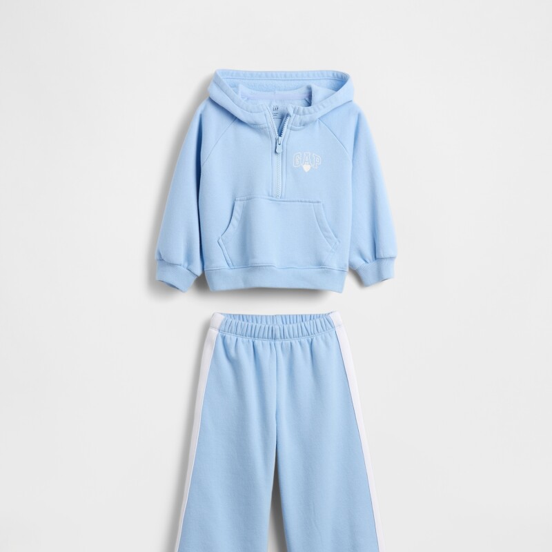 FLC HZ HOODIE X WIDE LEG SET WIND BLUE
