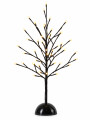 ARBOL MINIMALISTA CON LUCES LED MARRON