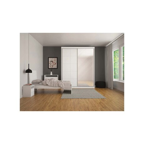 ROPERO PLACARD 2 PUERTAS MDF BLANCO SOUTH