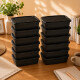Set x12 Caja organizadora 5 lts NEGRO