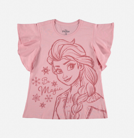 Camiseta niña Frozen ROSA