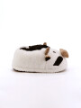 PANTUFLA DAMA VACA BLANCO