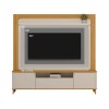 Modular para Tv Munique Nature/Blanco Modular para Tv Munique Nature/Blanco