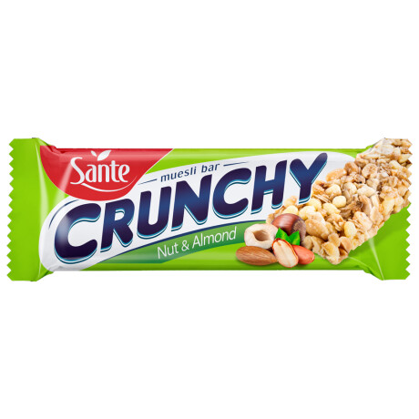 CEREAL BARRITA CRUNCHY BARRITA con frutos secos y almendras DISP 25