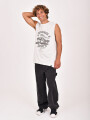 MUSCULOSA CALIFORNIA GRIS CLARO