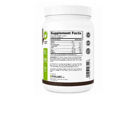 Vegan Protein 454g Vitalabs Vainilla