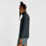 Space Dye 1/4 Zip - Hombre Black
