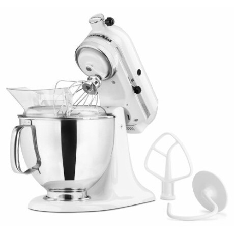 Batidora planetaria Artisan Blanca 4.8 lts KitchenAid KIT-KSM150PSEWH Batidora planetaria Artisan Blanca 4.8 lts KitchenAid KIT-KSM150PSEWH