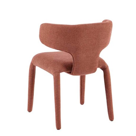 SILLA DE COMEDOR METAL-Y-TELA VIOLETA BEATRIZ