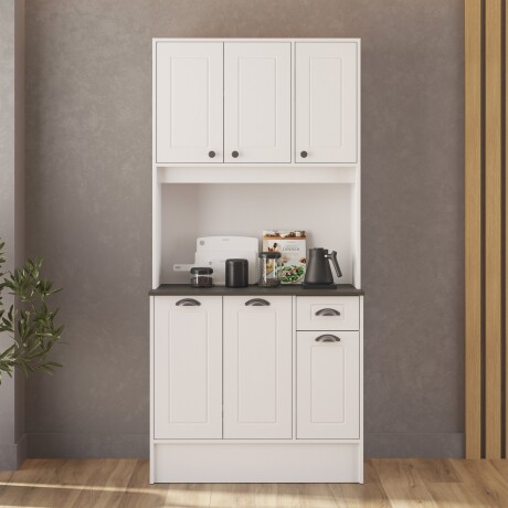 KIT DE COCINA ALACENA 6 PUERTAS Y 1 CAJÓN - LÍNEA AMERICANA KIT DE COCINA ALACENA 6 PUERTAS Y 1 CAJÓN - LÍNEA AMERICANA