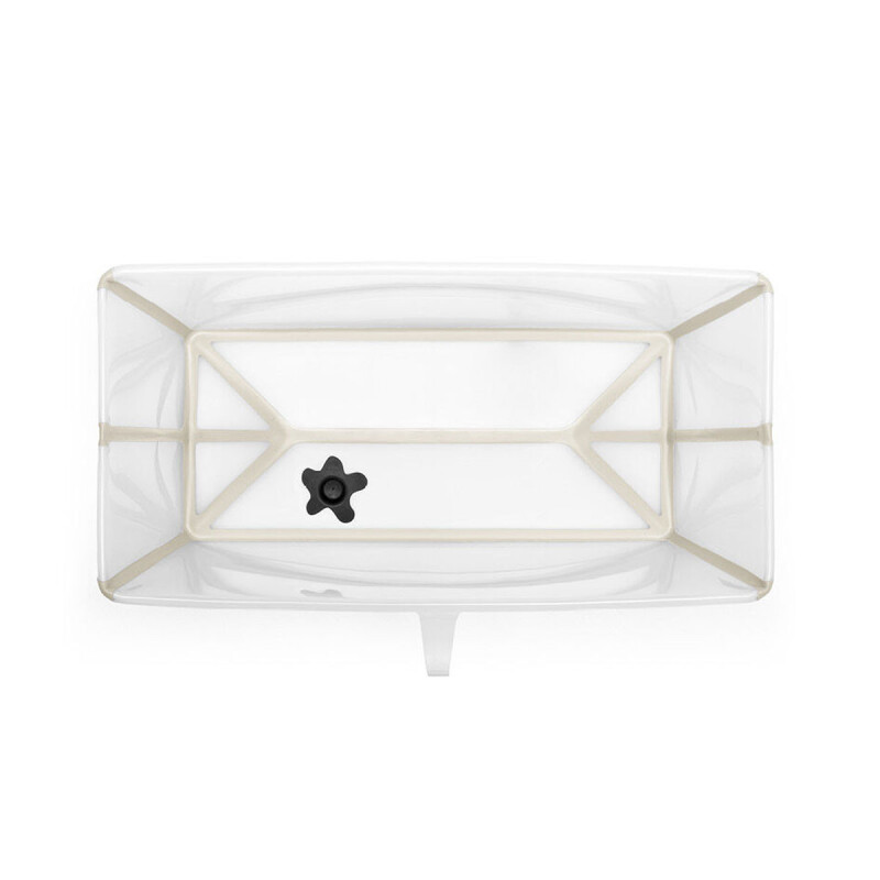 Baño Plegable Flexibath XL Transparente / Beige Stokke Baño Plegable Flexibath XL Transparente / Beige Stokke