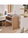 Taburete VANDEL apilable roble natural Taburete VANDEL apilable roble natural