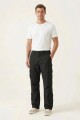 Pantalon cargo recto NEGRO