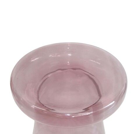 MESA LATERAL VIDRIO ROSA LUNA ROSADO