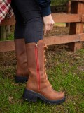 Pisada Firme madera Camel