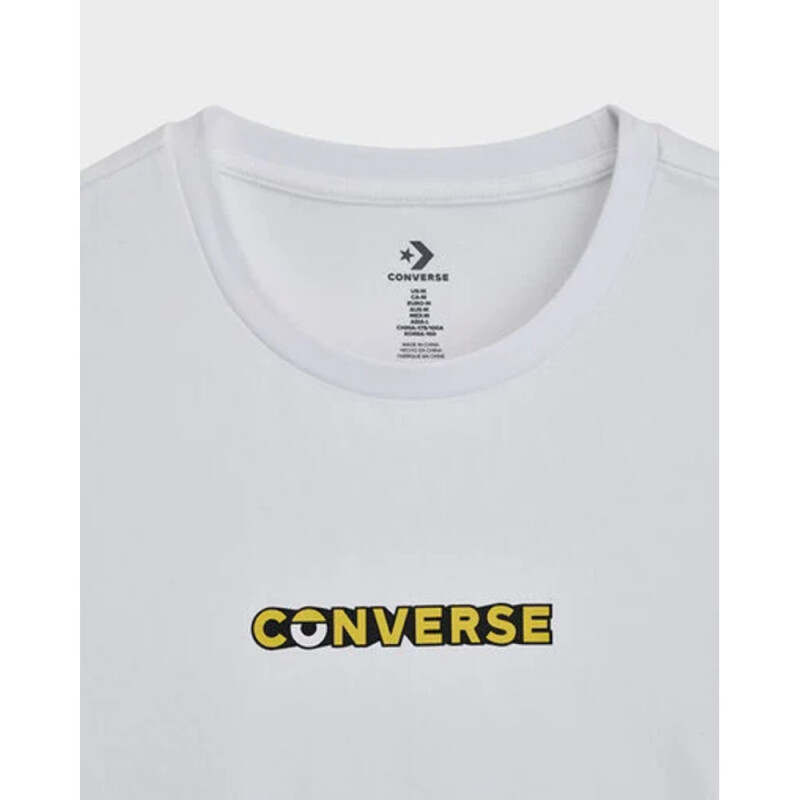 CHUCK X MINIONS TEE YELLOW WHITE