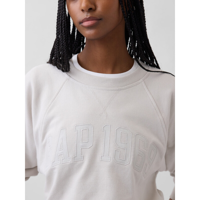 FRCH FT LOGO CREW REGULAR GREY