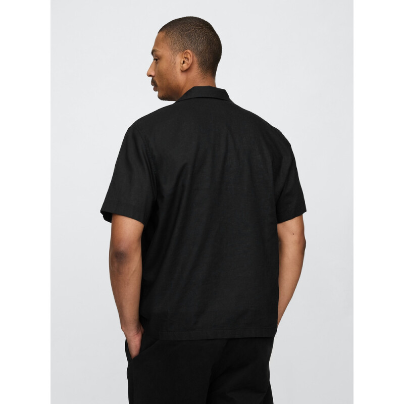 SS LINEN TRUE BLACK