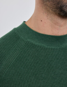 470657 SWEATER HARRINGTON LABEL Verde