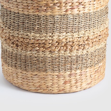 TABURETE CHARLOTTE RATTAN NATURAL-BEIGE LS-0018 NATURAL