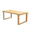 Mesa de comedor Nilo Madera maciza 180 cm Mesa de comedor Nilo Madera maciza 180 cm