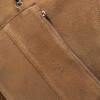 Bolso The Shopping en cuero gamuza Marron