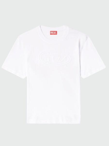 DIESEL - Remera T-ADJUST-BIGOVA Blanco